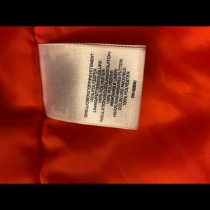 Lands end boys parka with fleece lining